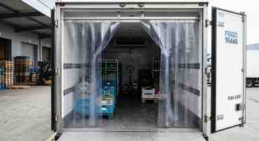PVC Streifenvorhang LKW